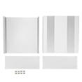 thumbnail image 3 of ANGGREK Aluminum Project Box Matte Silver Split Type DIY Electronic Enclosure Shell 54x145x150mm,Electronic Enclosure Case,Shielded Aluminum Enclosure Case, 3 of 8