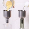 thumbnail image 4 of Stainless Steel Jam Funnel with Jar Tongs and 3 Funnels SHAR, 4 of 5