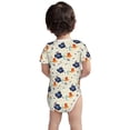 thumbnail image 3 of Gaeub Flower Leaves Print Infant Climbing Onesie,Toddler Outfit,Newborn Baby Bodysuit,Baby Boy Girl Clothes -6 Months, 3 of 6