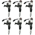 thumbnail image 1 of Seapple 6 PCS Diesel Injector Compatible with Hino J08E Engine 3.8L 4.7L 5.0L 6.5L 7.7L Kobelco SK330-8 SK350 095000-6593 New, 1 of 7