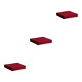 thumbnail image 3 of Guardoinrt Coussins de Siège de Jardin Base de Coussin Patio Imperméable Chaise de Jardin Rouge Vin 40x40x5cm 3Ensemble, 3 of 6