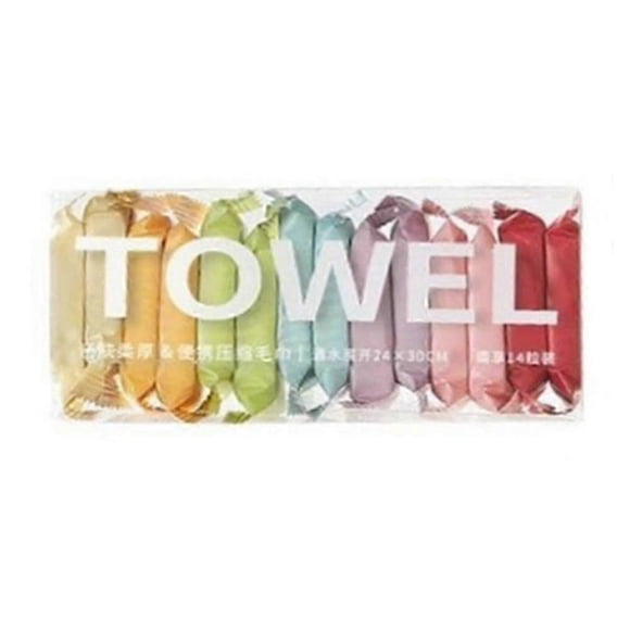 Serviette Jetable Compressée Épaisse Grande Taille Sans Charpie Serviette de Bain en Pur Coton Extérieur Grande Taille Emballage Individuel Serviette de Lavage du Visage