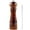 Brown, variant on Kailwokk Salt and Pepper Grinder Set,Refillable Pepper Mill Set Short Glass Shakers with Adjustable Coarseness for Peppercorn, Salt or Spice Mills