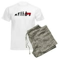 thumbnail image 6 of CafePress - Evolution Of Man Farmer With A Tractor Pyjamas - Men's Light Loose Fit Cotton Pajama Set, 6 of 7