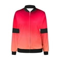 thumbnail image 5 of DecSea Women's Zip Up Workout Jackets with Pockets Slim Fit Cottony Soft Jacket for Running Athletic Yoga, 5 of 5
