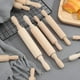 thumbnail image 5 of 14 mini rodillos de madera de 14 cm y 20 cm para amasar y hornear., 5 of 7
