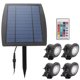 thumbnail image 2 of Luces Solares De Paisaje, 4 En 1 Luz Solar IP68 Luces De Paisaje Impermeables Luz De Acuario Profesional Para Jardines Tanques De Peces, Céspedes, Estanques, Prados, Caminos ANGGREK Otros, 2 of 8