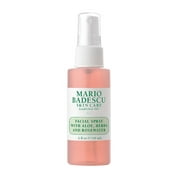 Mario Badescu Facial Spray Skin Care Toner with Rosewater and Aloe Vera, 2 oz
