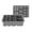 Gray, variant on For Clear Large Ice Cubes – Silicone Tray For Freezer Easy Release And Stackable Design Reusable Party Super Cubes Extra Large Silicone Freezing Tray Silicone for Baby Food Small for Crafts Acrylic