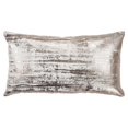 thumbnail image 1 of HomeRoots 403408 Ivory Distressed Brush Stroke Lumbar Pillow, 1 of 1