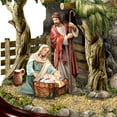 thumbnail image 2 of The Bradford Exchange Thomas Kinkade The Life of Christ Hand Painted Sculptural Masterpiece A Celebration of His Infinite Love Religious Statue Illustrating 5 Biblical Life Events of Jesus 12"-Inches, 2 of 5
