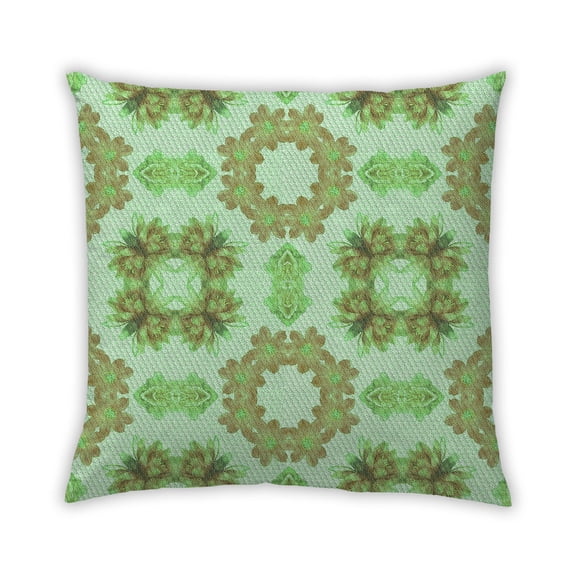 Ahgly Company Outdoor Square Contemporary Throw Pillow, 18 inch by 18 inch