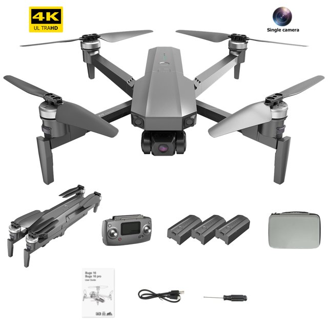 Motor sin escobillas 5GHz Transmisión GPS RC Drone 4K EIS Cámara para principiantes adultos Ndcxsfigh libre de BPA