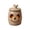 H, variant on Monster Shape Tea Light Candle Holder, Cute Halloween Decorative Figurine for Festive Home Decor, Tabletop Ornament for Parties and Seasonal , 1Pack A
