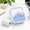 Blue, variant on Grey Mini Thermal Sticker Printer, Compact Portable Label Maker with 1 Roll Paper