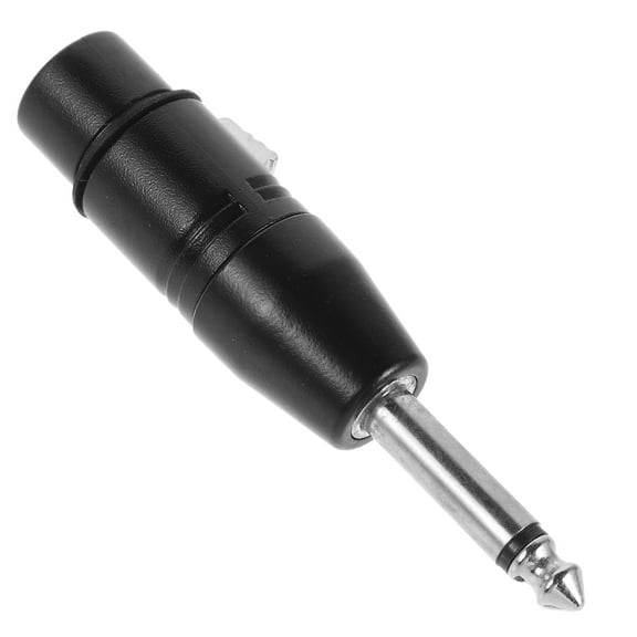 HOOWIFFY Zinc Alloy Microphone Audio Adapter 1Pcs