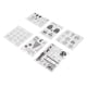 thumbnail image 1 of Sellos Transparentes, 6 Hojas Patrón De Decoración Navideña Sellos De Silicona Para Hacer Tarjetas Reutilizables Para Sobres Para álbum De Fotos Mgaxyff Clear Stamps, 1 of 8
