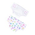 thumbnail image 2 of Tineasur Doll Diapers Pretend Play 2Pcs 5.89X3.93X0.39in, 2 of 8