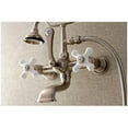 thumbnail image 6 of Kingston Brass Wall-Mount Clawfoot Tub Faucets With Polished Chrome AE560T1, 6 of 7