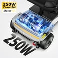 thumbnail image 5 of EAGLOG Upgrade 4 Wheels Mobility Scooter with Removable Battery, Compact Heavy Duty Mobile for Travel, Foldable Powered Wheelchair for Adult, 330lbs, Silver, 5 of 12