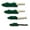 Green, variant on Blade Guard Knife Blade Protectors Chef’s Set Made in USA, Green