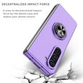 thumbnail image 6 of for Samsung Galaxy Z Fold 7 Case, Phone Case Samsung Z Fold 7 5G, Slim Kickstand with 360 Rotating Ring Holder Shockproof Protetive Girls Women PC Cover for Galaxy Z Fold 7, Purple, 6 of 8