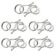 thumbnail image 2 of Conector de cierre de en S Sunnimix 5 piezas para collar de bricolaje Ganchos de joyería, 2 of 8