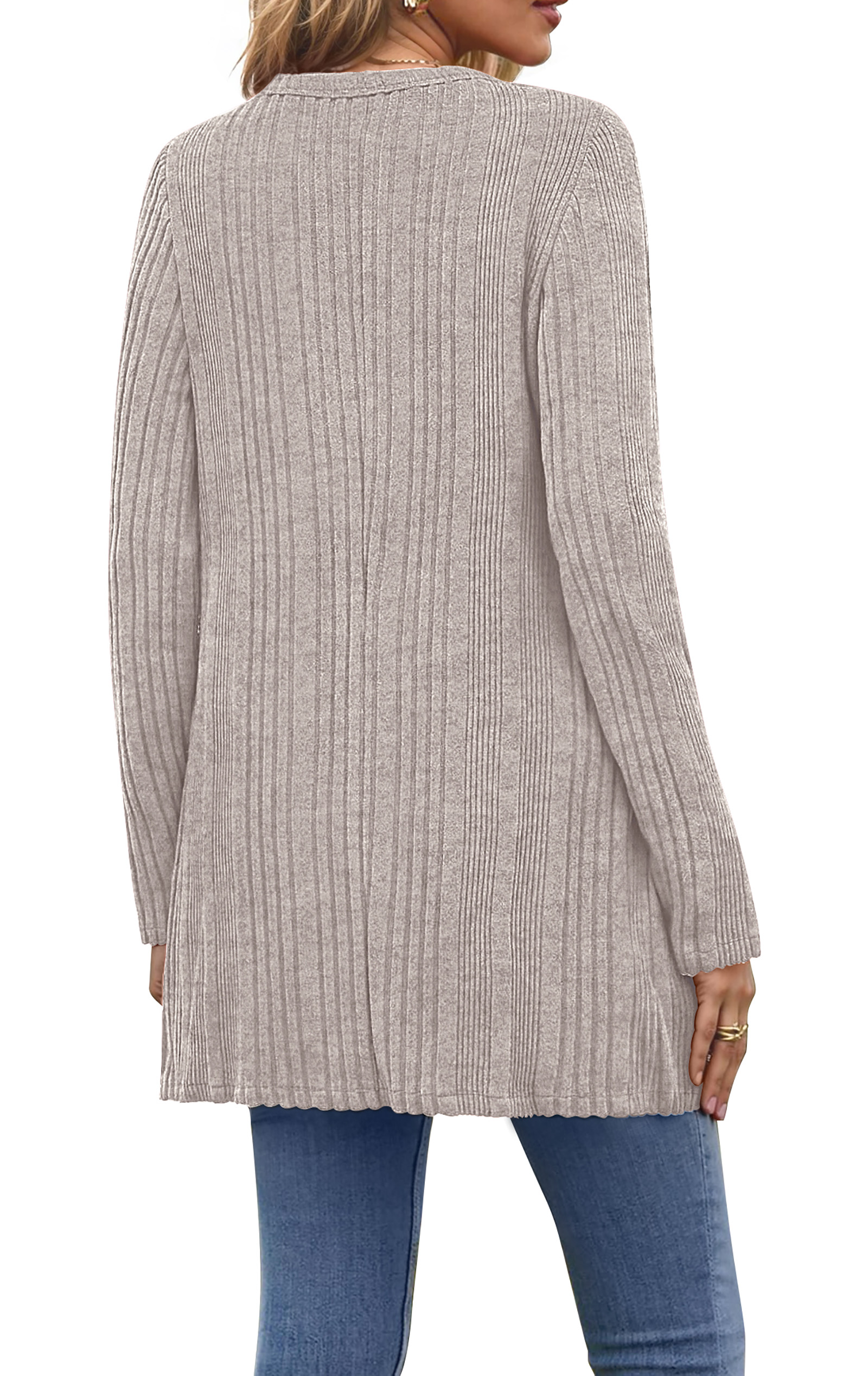 Fantaslook Women's Fall Cardigan, Bronze photo 5
