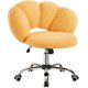 thumbnail image 1 of Silla de escritorio Yaheetech Boucle en forma de nube ajustable amarilla, 1 of 9
