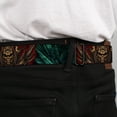 thumbnail image 4 of Buckle-Down Belt, Seatbelt Buckle Belt, Tattoo Johnny Zombie King, 34 to 52 Inches, 4 of 9