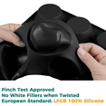 thumbnail image 4 of Silicone Muffin Tin for 12 Muffins Non-stick Coated, 4 of 9