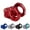 Red, variant on BUCKLOS 35mm Mountain Bike Stem MTB 31.8mm CNC Short Stems - Bicycle Ultra-Light Hollow Aluminum Alloy Riser Stem for E Bike/Downhill XC/BMX/Folding Bike/Trail