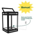 thumbnail image 4 of Techko Solar Portable Lantern - Amber or White Light (Clear Panel), 4 of 12