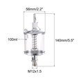 thumbnail image 2 of Unique Bargains M12x1.5 Thread 100ml Sight Gravity Drip Feed Needle Valve Type Oil Cup, 2 of 5