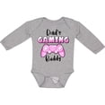 thumbnail image 3 of Inktastic Dad's Gaming Buddy- Pink Controller Boys or Girls Long Sleeve Baby Bodysuit, 3 of 5