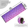 thumbnail image 5 of Yayeee Runner Rug for Bedroom 2'x6' Machine Washable Hallway Non Slip Mat, Pixel Love, 5 of 8