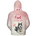 thumbnail image 2 of Every Fart is Love Note Alaskan Malamute Guilty Face Happy Valentine's All Over Print 3D Hoodie Unisex Merch Hoodies Alaska Mal Dog Lovers Gifts - 01016, 2 of 6