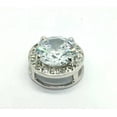 thumbnail image 2 of 2CT Round Cut VVS1 Diamond Solitaire Halo Pendant Necklace 14k White Gold Finish, 2 of 4