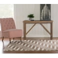 thumbnail image 3 of Linon Roma Zigzag Power Loomed Polypropylene 5'x7' Rug in Ivory, 3 of 6