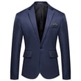 thumbnail image 5 of Suit fashion solid color men's suit plus size business suit men business suit men-pink-3XL, 5 of 5