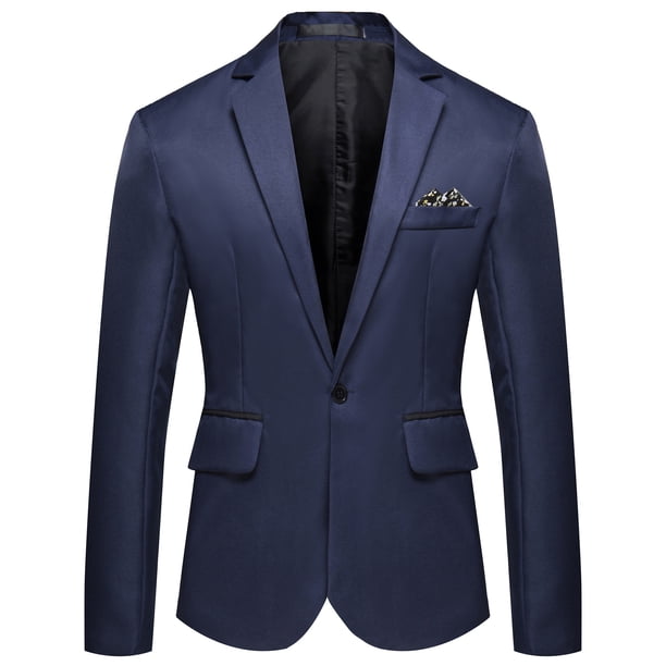 Traje casual de hombre con aberturas de un solo pecho para otoño e invierno, chaqueta de traje para hombre