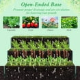 thumbnail image 3 of YYAo Raised Garden Bed,Outdoor Planter Box,Heavy-Duty Metal Outdoor 3-Tier Raised Garden Bed Planter Box-Green, 3 of 7