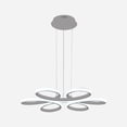 thumbnail image 3 of Lámpara Colgante Tipo Candil LED Luxica Lighting Plateada 6119 C, 3 of 10