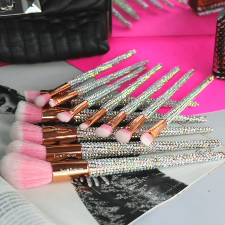 【日本未入荷】アメリカのメイクブラシ 12 本 blinged brushes 日本未入荷】アメリカのメイクブラシ 12 本 blinged brushes 日本未