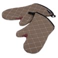thumbnail image 1 of San Jamar 800FG13 13" Conventional Oven Mitt - BestGuardÂ®, Tan - Pair, 1 of 1