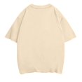 thumbnail image 4 of Mens Oversized T-Shirts Fashion Loose Fit Crewneck Tshirt Streetwear Heavyweight Short Sleeve Tee Shirt Gym Workout Tops, 4 of 5