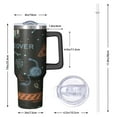 thumbnail image 3 of Game Over Retro Stainless Steel Tumbler with Handle Straw Lid Insulated Travel Mug Coffee Cup Gamer Gift for Boys Girls Men Women Players, 3 of 5