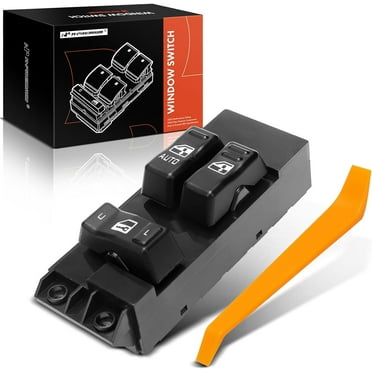 A-Premium Master Power Window Switch Compatible with Chevrolet Silverado 1500 2500 2000-2002, Silverado 2500 HD 2001-2002, Silverado 3500 & GMC Sierra 1500, Sierra 2500, Sierra 2500 HD