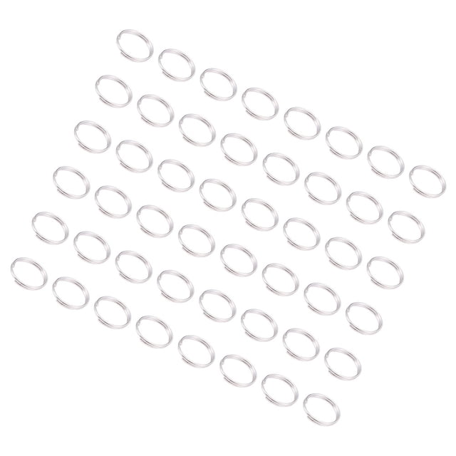 UPOUART 500 Pcs Connecting Craft Metal Rings Jewelry Making Kit Silver for Craft Enthusiasts Handmade Crafts
