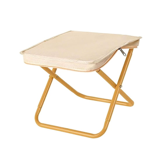 Hyasfey Outdoor Folding Stool with Carry Bag Portable Lightweight Heavy Duty Camping Backpacking Beach Picnic Fishing Collapsible Chair Seat